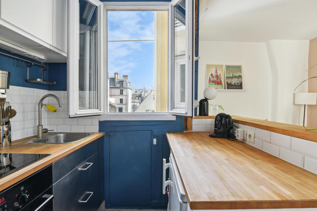 Charming Duplex In Privatestreet, Citycenter Párizs Kültér fotó