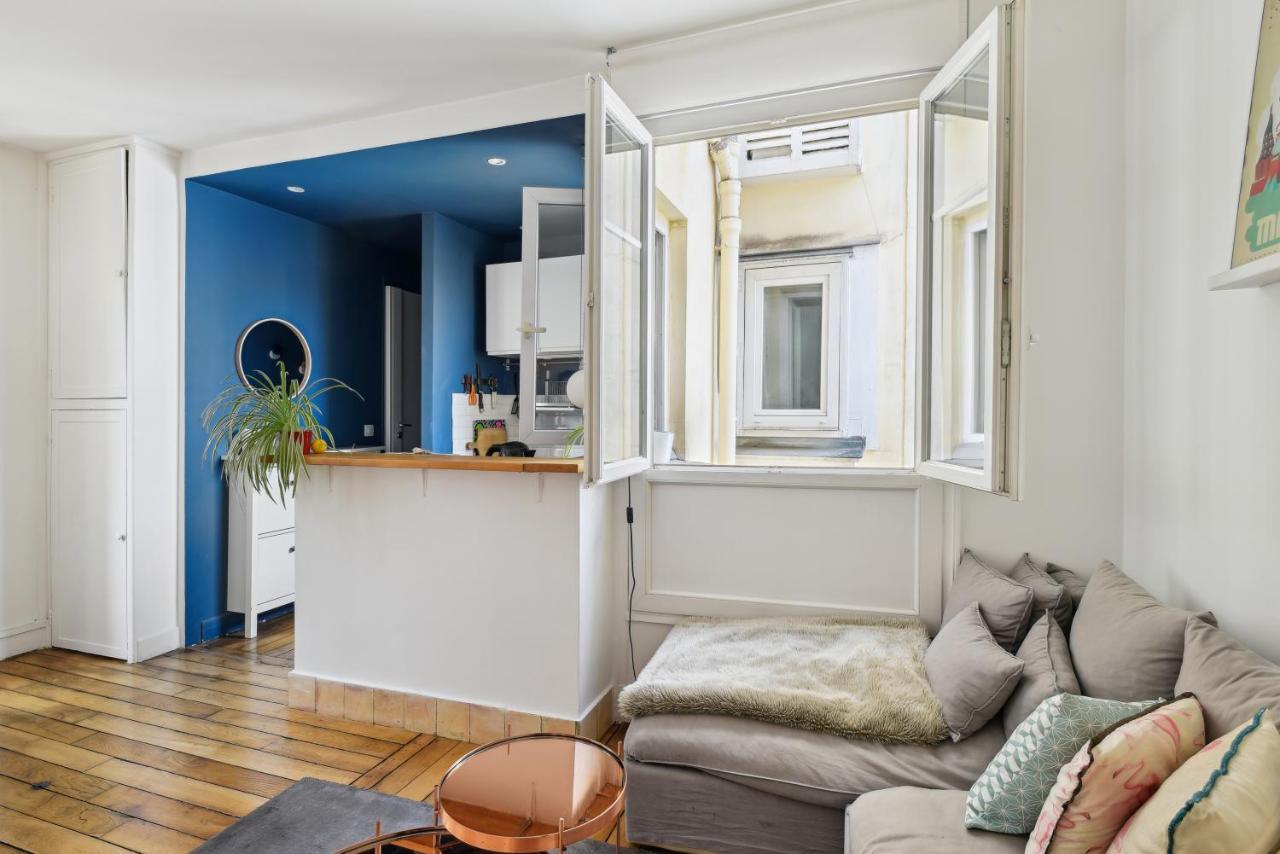 Charming Duplex In Privatestreet, Citycenter Párizs Kültér fotó